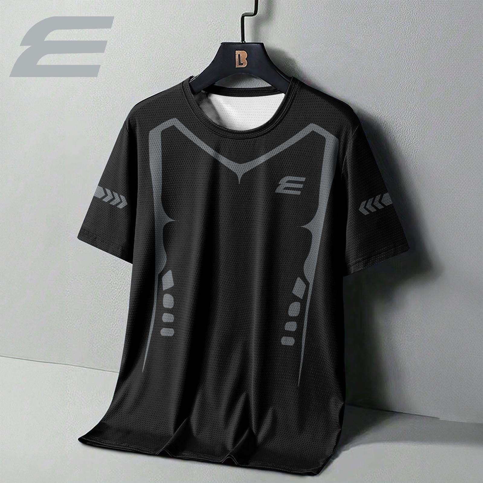 Table Tennis China - T-shirt 3D pour hommes, col rond,