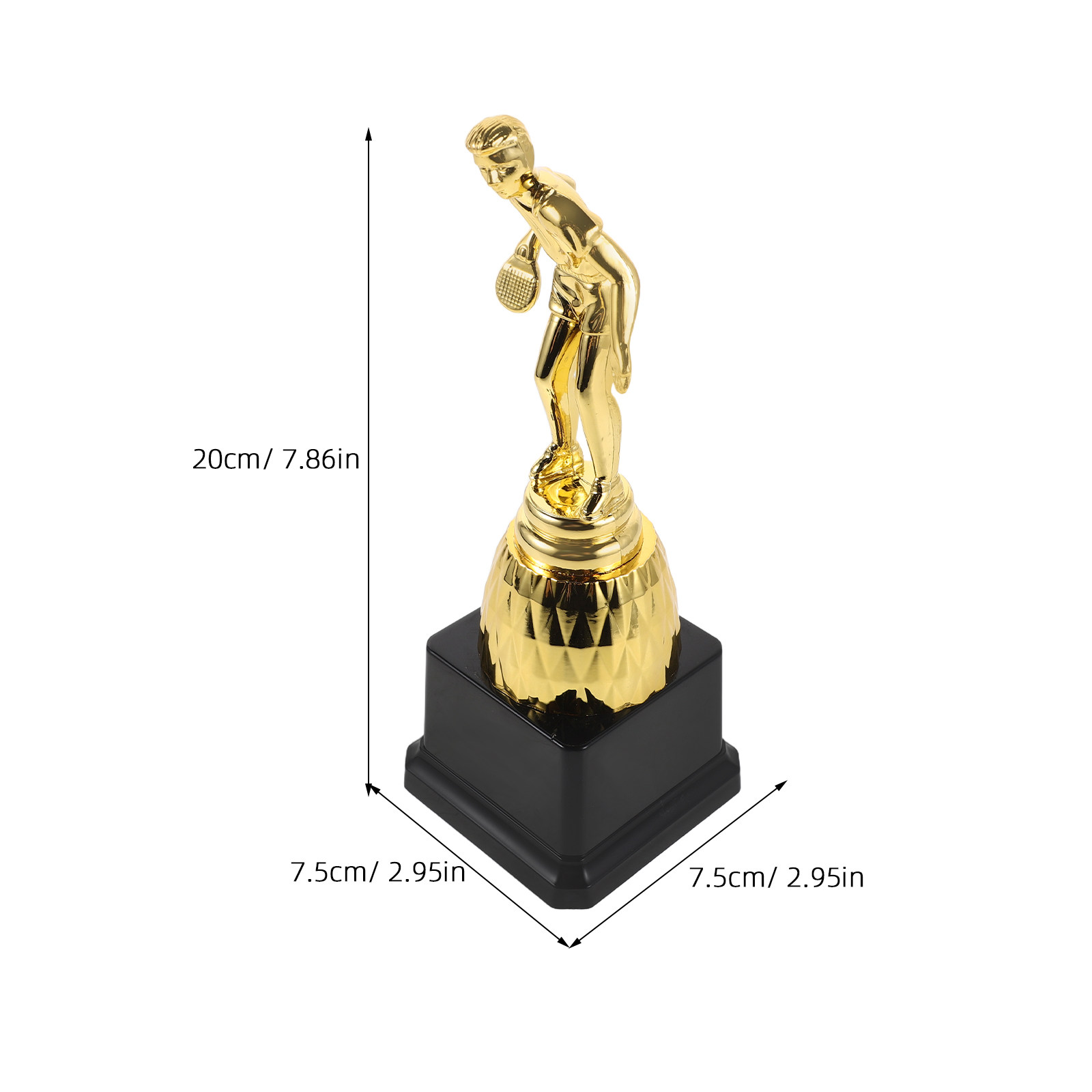 Trophée de récompense en plast - Table Tennis Championships avis et prix