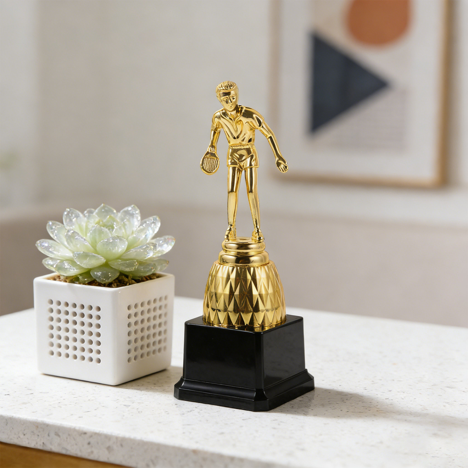 Trophée de ping-pong en plasti - Table Tennis Championships avis et prix