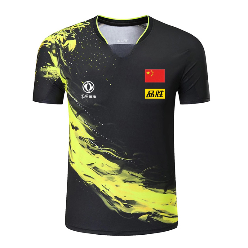 Chemises de tennis de table de - Table Tennis China avis et prix